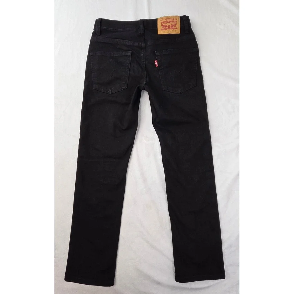 Levi's‎ Jeans Boys Size 10 Black Slim Fit 511 Good ADJ Waist